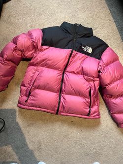 Northface Nuptse 700 Large In Men’s Color: (pink)