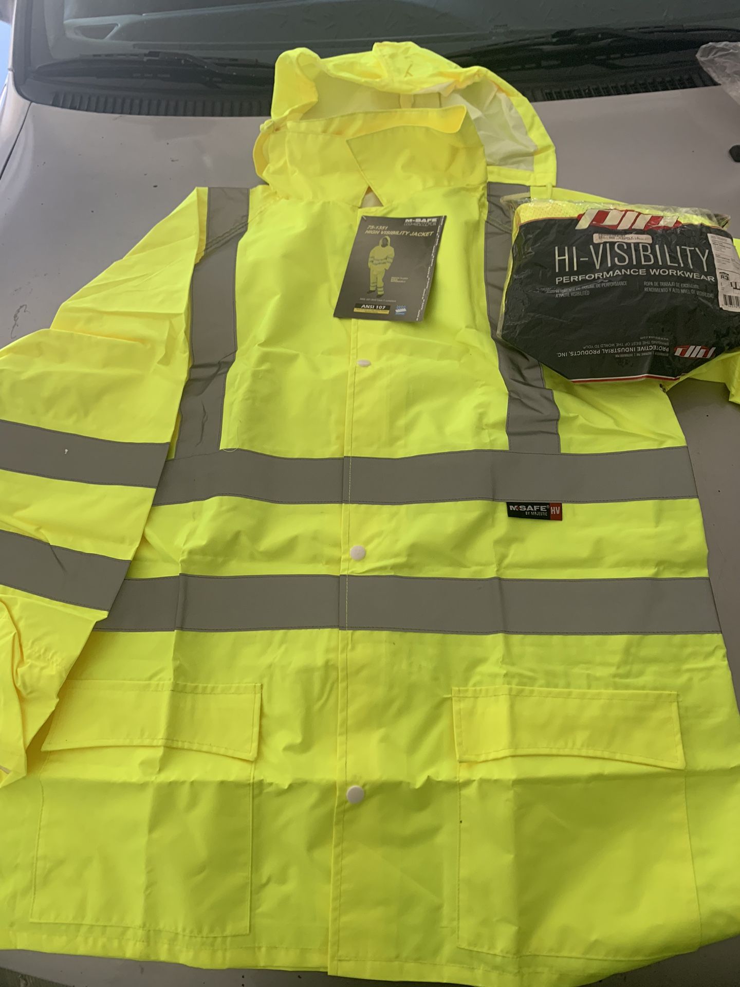 Waterproof Hi Visibility Jacket & Vest