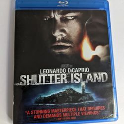 Blue ray Movie Shutter Island Starring Leonardo DiCaprio 