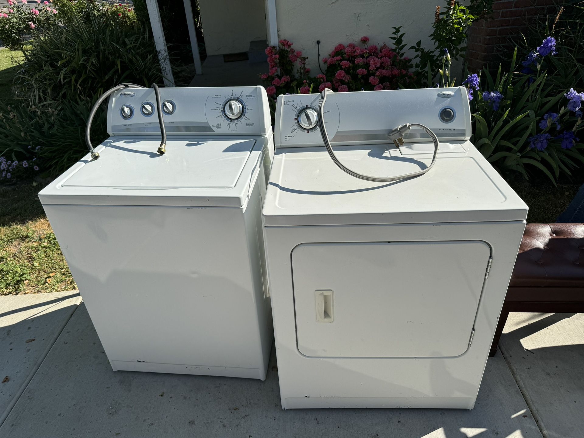 Whirlpool Electric Washer And Dryer