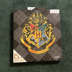 Harry Potter 15 Days of Socks Men's Advent Calendar