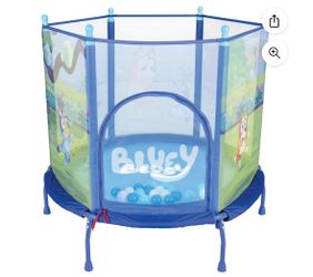 Bluey-Themed Trampoline