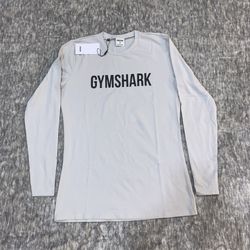 Men’s GYMSHARK LONG SLEEVE GREY SHIRT medium