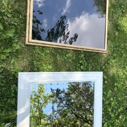 Blackboard, Mirror, and Easels