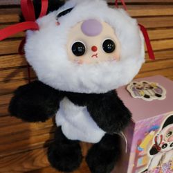 LABUBU PANDA ✏️ Pencil Case AUTHENTIC FROM CHINA.  NEW w/Box Adorable!