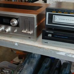 Realistic Stereo System STA-84 Receiver Otimus-10 Speakers CD player 8-Track