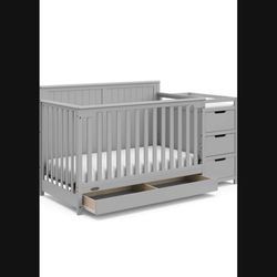 Grey Crib 