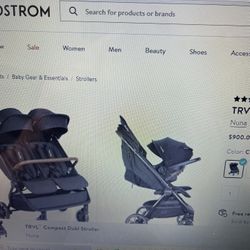 NUNA Double  Stroller