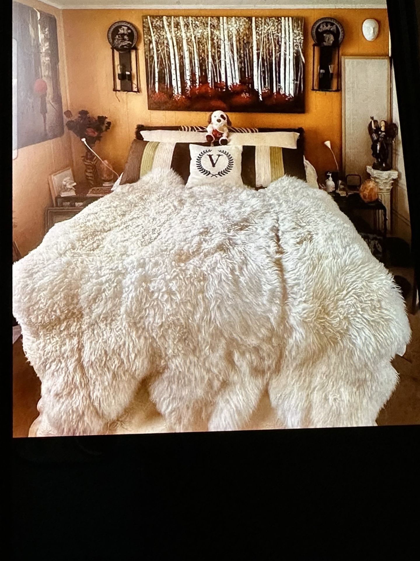 Real Authentic Animal Skins 10ft X 6 Ft