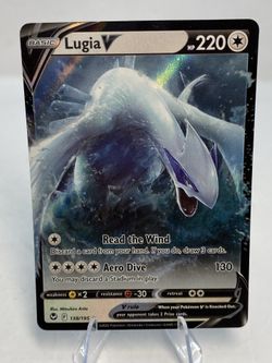 Lugia V 138/195 Silver Tempest Ultra Rare NM Pokémon TCG English