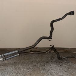 2015 Mustang GT Exhaust Pipes