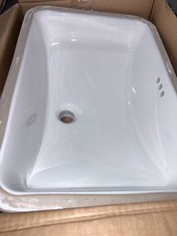 Undermount bathroom sink 3 Available