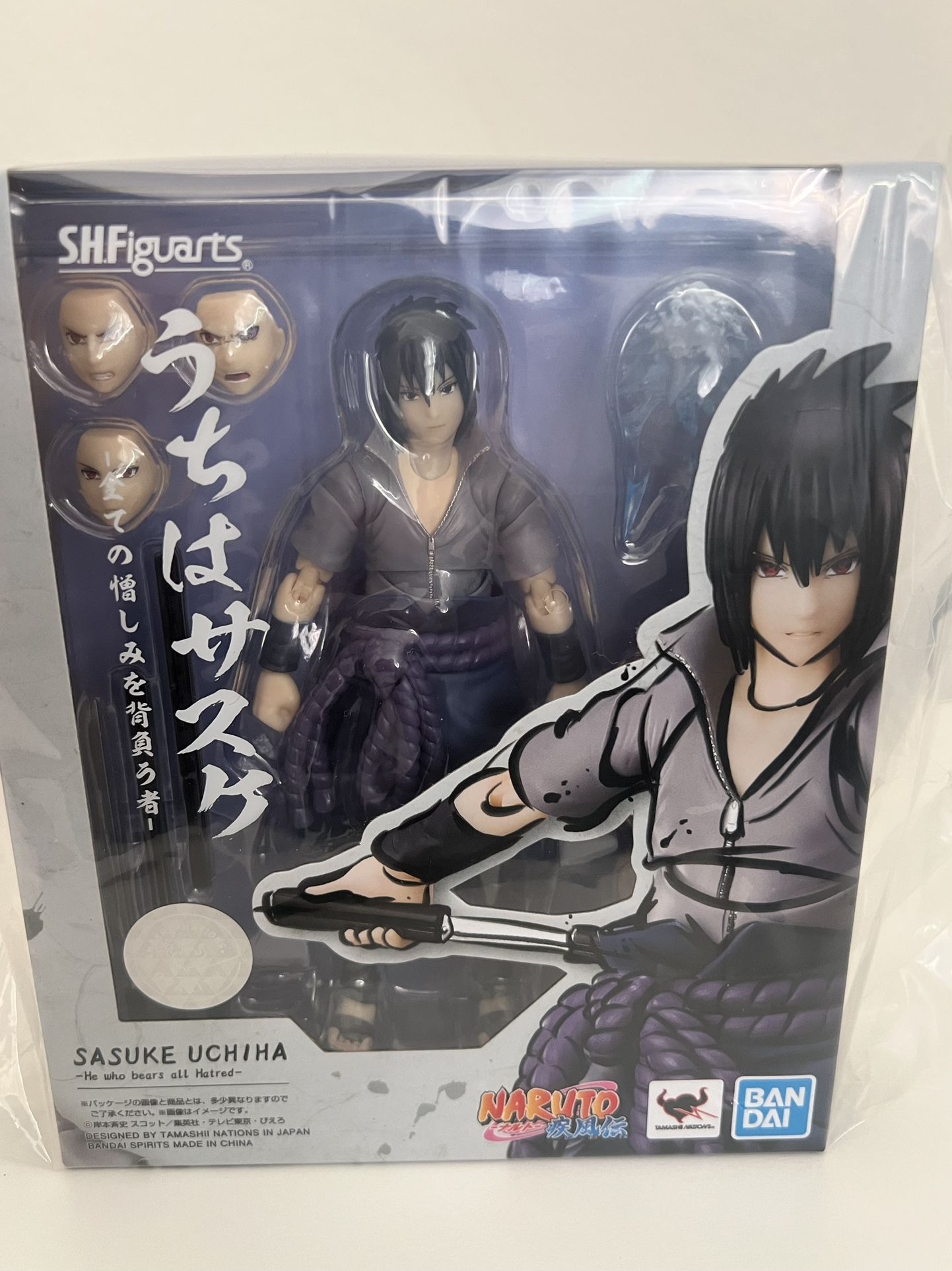 Sasuke Uchiha S.H. Figuarts He Who Bears All Hatred Figure