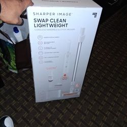 Sharper Image Swap Clean Light Weight Cordless Handheld & Stick Vacuum 120 W Motor