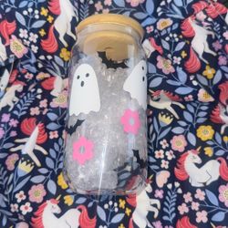 Halloween Cute Ghost Custom Cup Available!