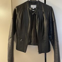 Xhilaration Leather Jacket Size S
