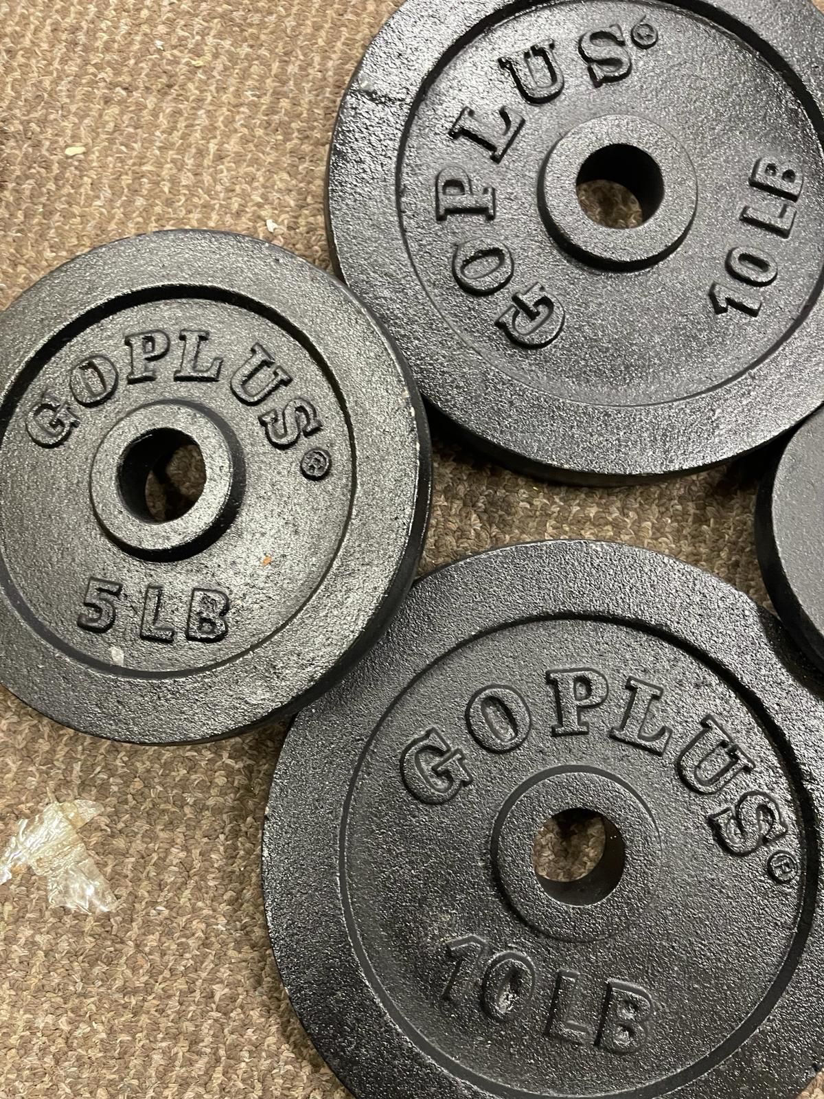 Cast Iron Dumbbell Weight Set 