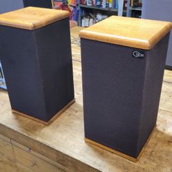TimePiece by DCM Bookshelf Speakers – Vintage Audiophile Gems – Great Condition 