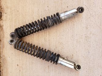 Vintage motorcycle rear shocks