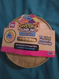 New Sealed Authentic Crazy Fun RMS Mystery Dumpling Seashell Edition