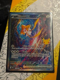 Jirachi ex Pokémon Card 155/128 Holo Rare
