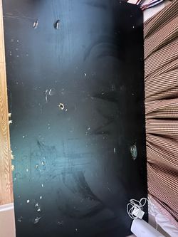 Black desk