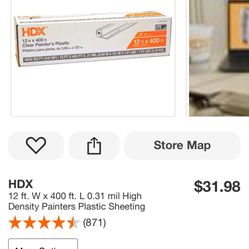 HDX Painters Plastic