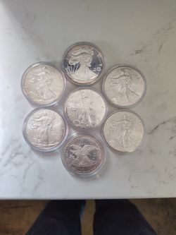 American Silver Eagles