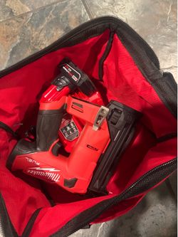 M12 Milwaukee 18gauge nailer new