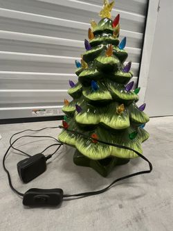 Plug In, Ceramic Christmas Tree