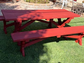 Picnic Table & Benches