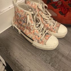 TRADES !!! Dior High Top Converse (multicolor Oblique) 