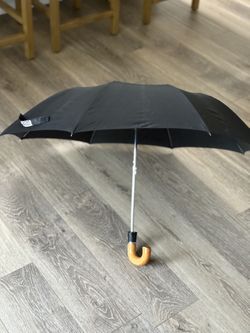 J G Hook Black Car Umbrella 