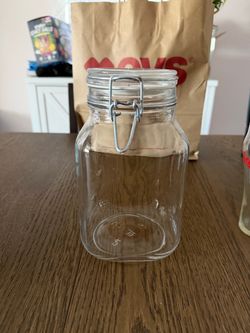 2 liter glass jar