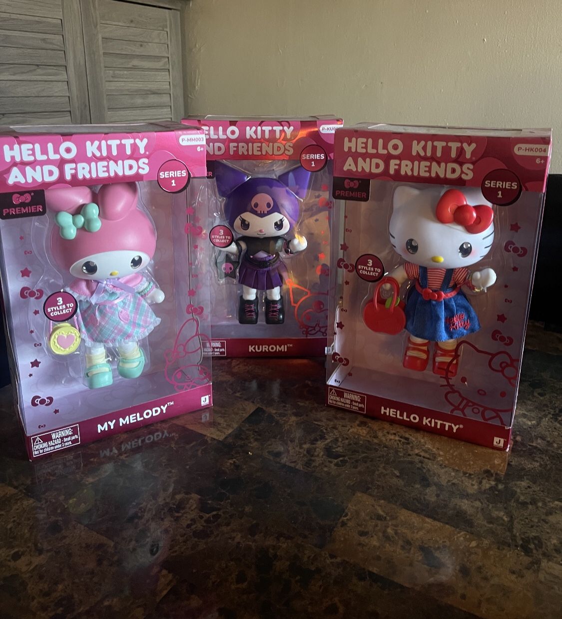 Hello Kitty Kuromi My Melody