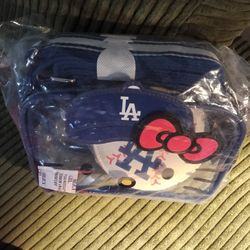 Brand New Hello Kitty Bag Not Open At All From Dodgers Brand New It's Got A Coin Purse In It