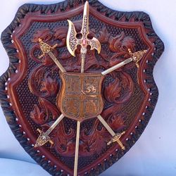 9 x 7 Vintage Medieval Wall Decorative Arts