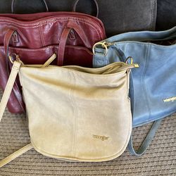 Wrangler Leather Cross Body Bags