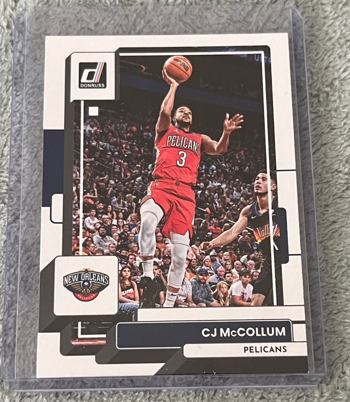 CJ McCollum 2022-23 Donruss #161 New Orleans Pelicans