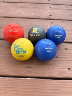 Baseball - weighted balls