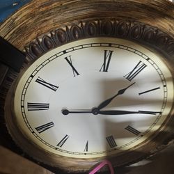 Giant Antique Clock 32-36 Inch