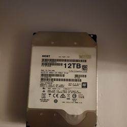 12TB HGST Hard Drive