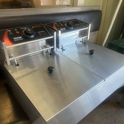 Countertop Double Fryer 