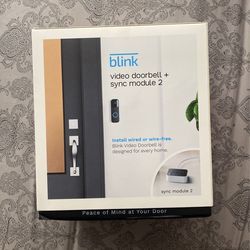 Blink Video Doorbell + Sync Module 2