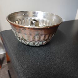 vintage copper bundt pan