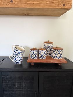 Bundle of Blue Canister Set