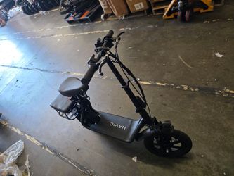 Electric Scooter With Seat