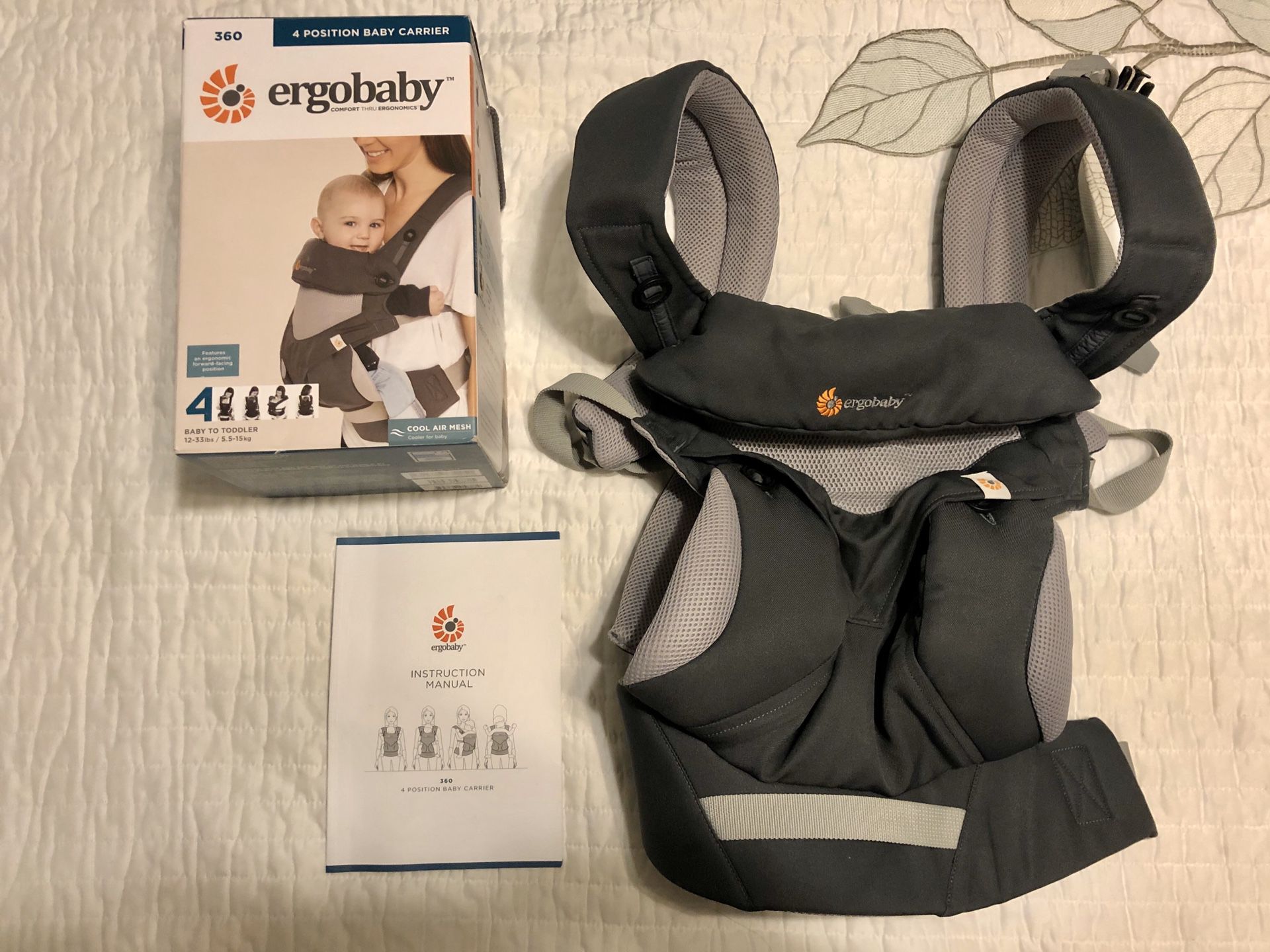 Ergo baby carrier-Excellent condition!