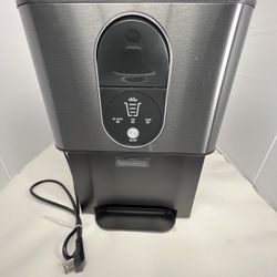 Antarctic Star Nugget Ice Maker Countertop with Soft Chewable Ice, 44Lbs/24H Portable Pellet Ice