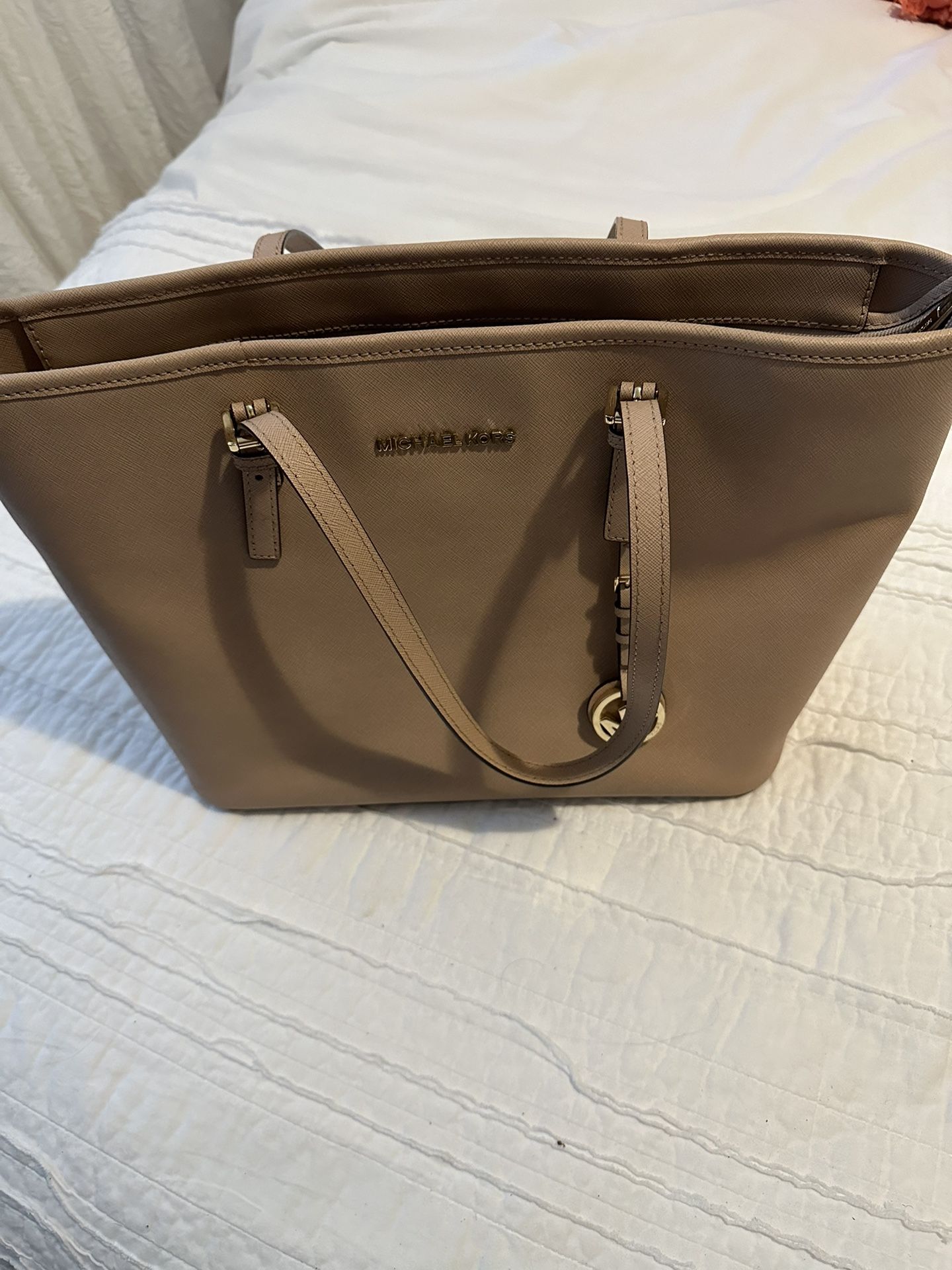 Michael Kors Tan Tote Bag